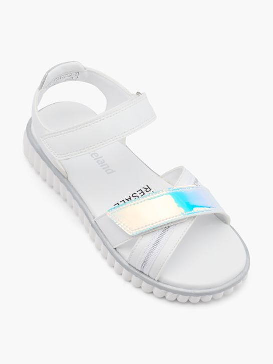 Graceland Sandal med tårem Vit 10984 2