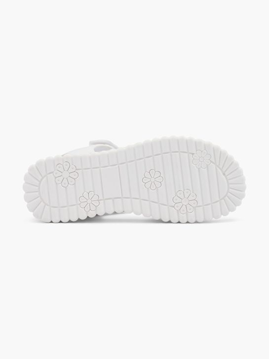 Graceland Sandal med tårem Vit 10984 4