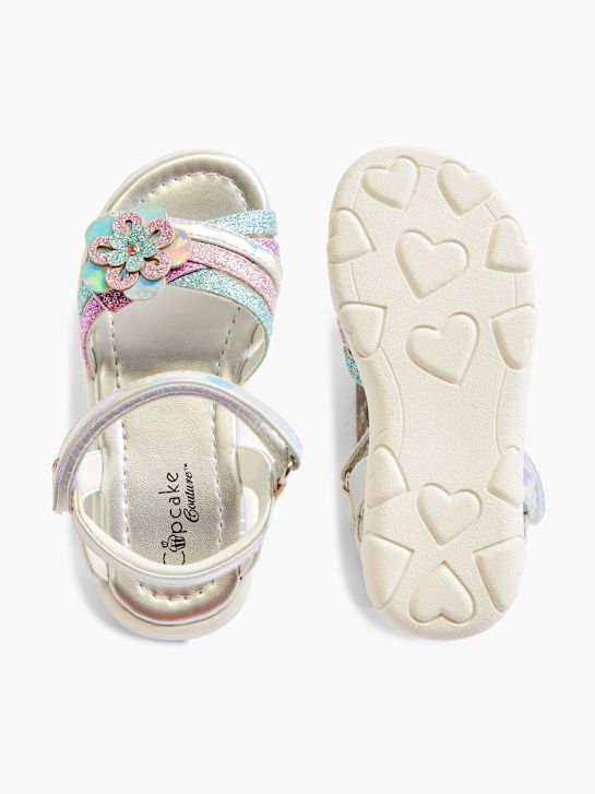 Cupcake Couture Sandale Silber 1144 3