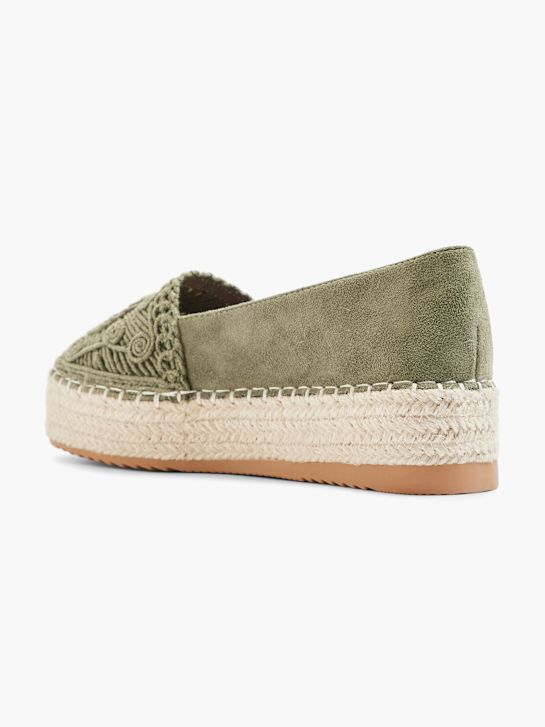 Graceland Espadrile Kaki 21376 3