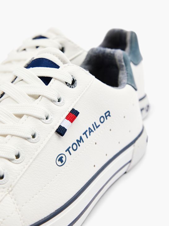 TOM TAILOR Nizki čevlji Bela 5548 4