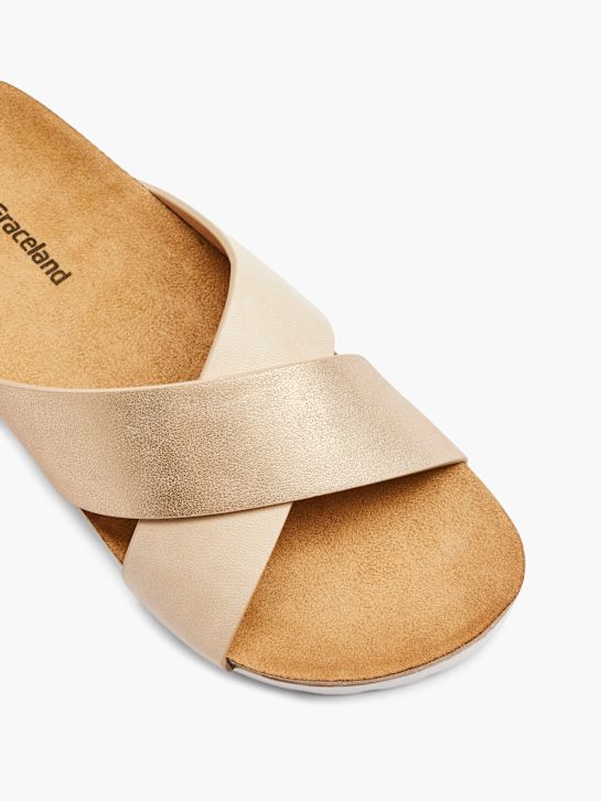 Graceland Sandalia acolchada Beige 15688 2