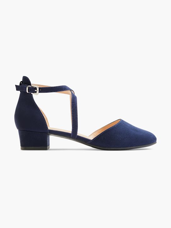 Graceland Spangenpumps Blau 8028 1