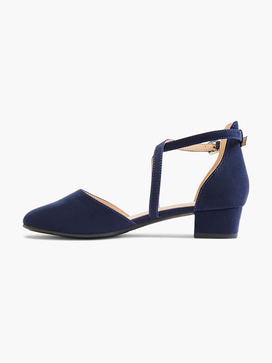 Graceland Spangenpumps Blau 8028 2
