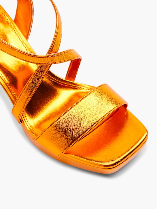 Catwalk Magassarkú szandál narancs 7395 2