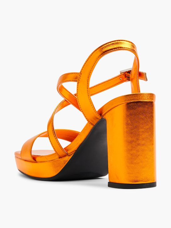 Catwalk Magassarkú szandál narancs 7395 3