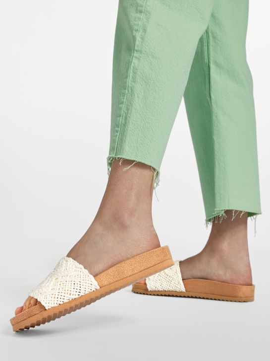 Graceland Footbed sandal Beige 5564 5
