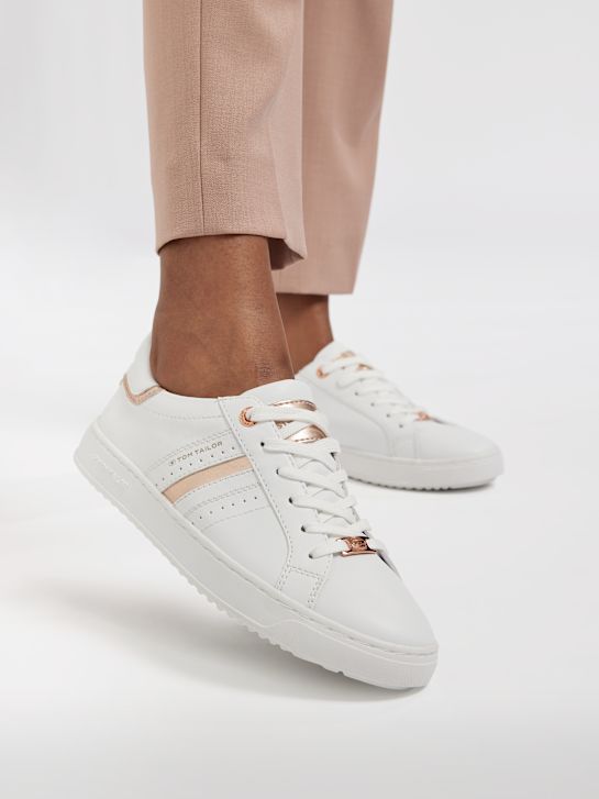 TOM TAILOR Sneaker Weiß 5576 5