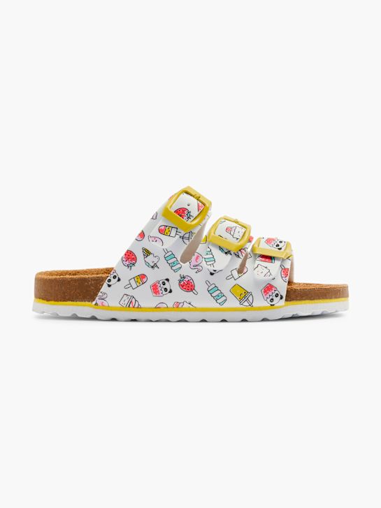 Cupcake Couture Kapcie otwarte Biały 7404 1