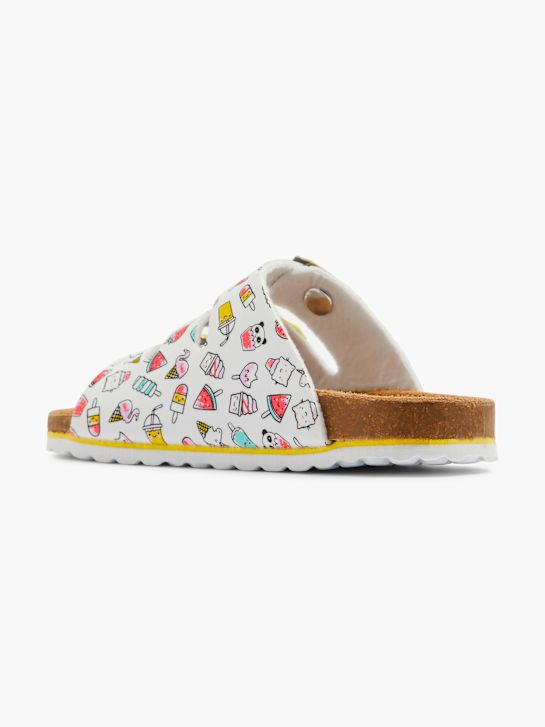 Cupcake Couture Kapcie otwarte Biały 7404 3
