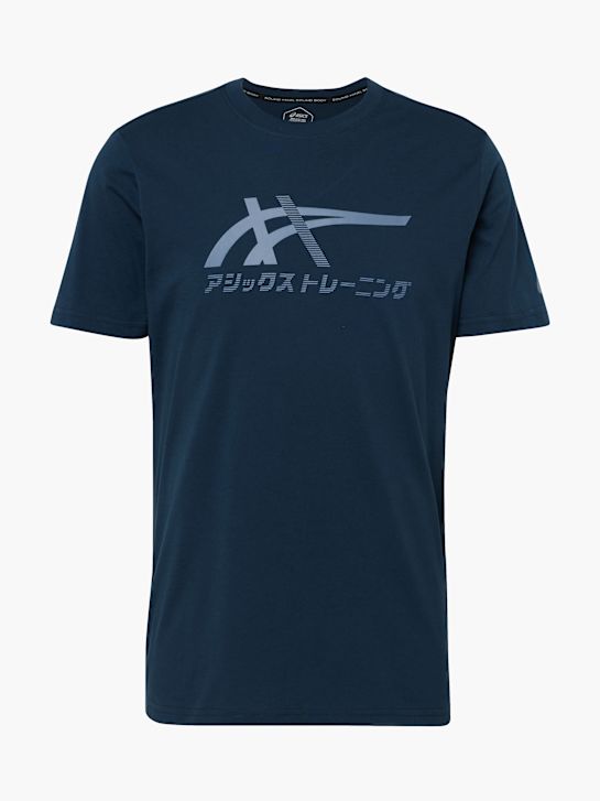 ASICS T-Shirt Niebieski 1165 1