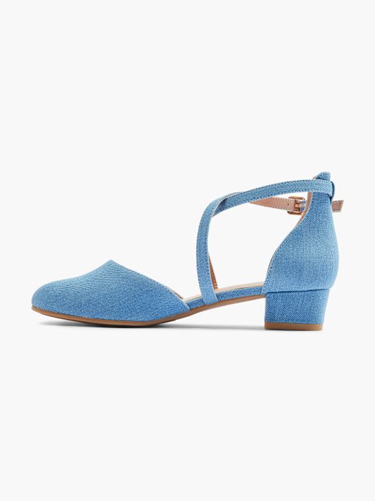Graceland Sapato de salto com fivela Azul 5579 2