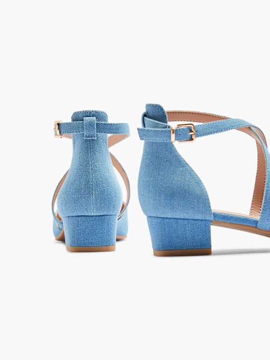 Graceland Sapato de salto com fivela Azul 5579 4