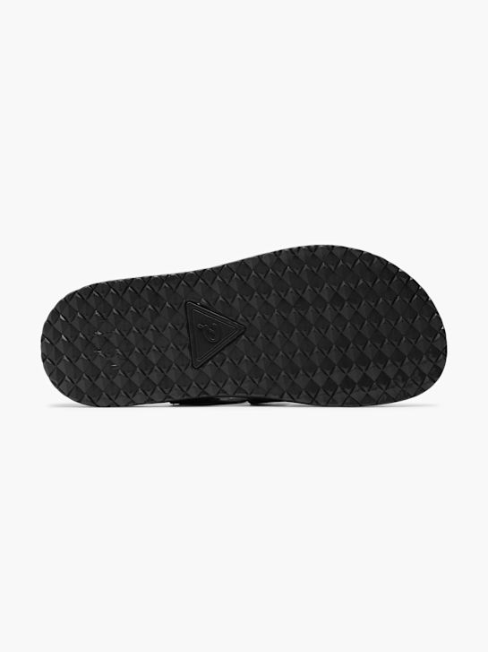 AM SHOE Šľapky Čierna 2857 4