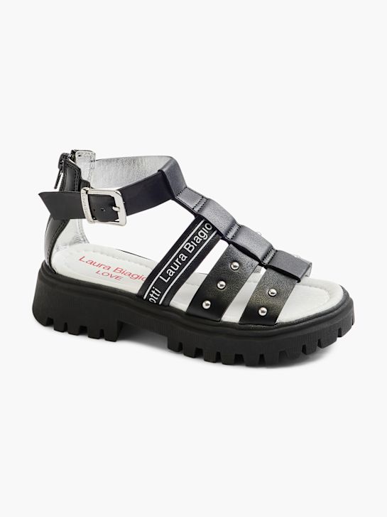 Laura Biagiotti Love Sandalo Nero 24055 6