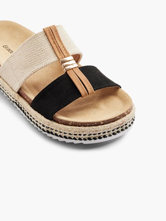 Graceland Pantolette Beige 20732 2