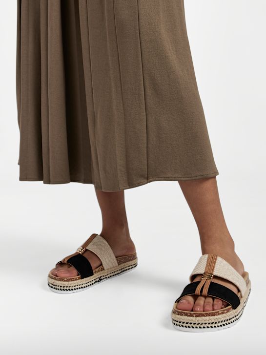 Graceland Pantolette Beige 20732 5