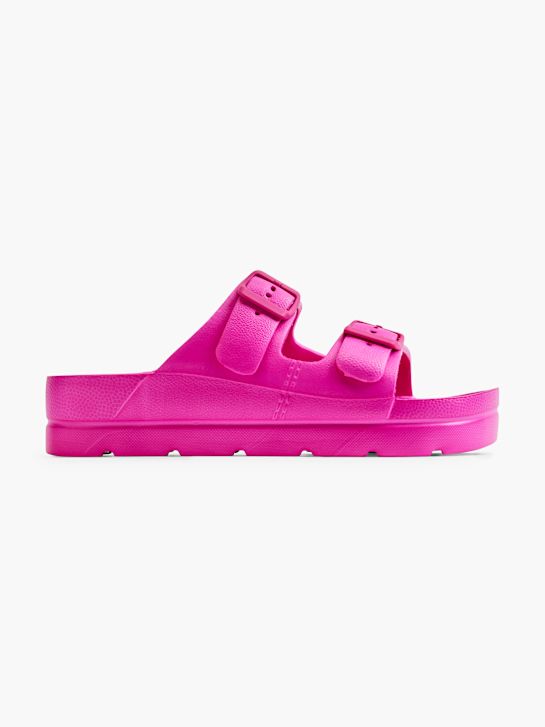Graceland Flache Pantolette Pink 6505 1