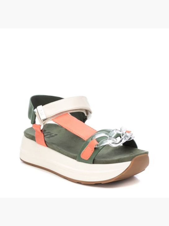 Xti Sandalias de tacón Caqui 20735 1