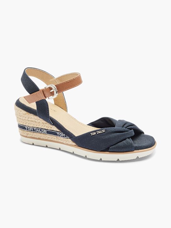 TOM TAILOR Sandale Tamno plava 15912 6