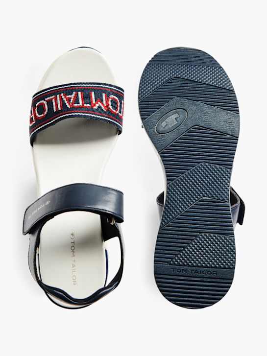 TOM TAILOR Sandalo Blu Scuro 1184 3