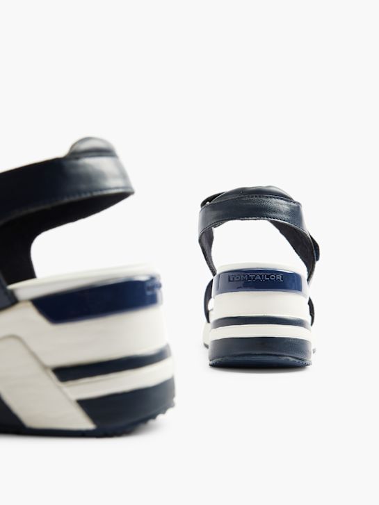 TOM TAILOR Sandalo Blu Scuro 1184 4