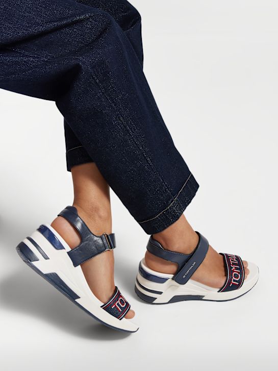 TOM TAILOR Sandalette Dunkelblau 1184 7