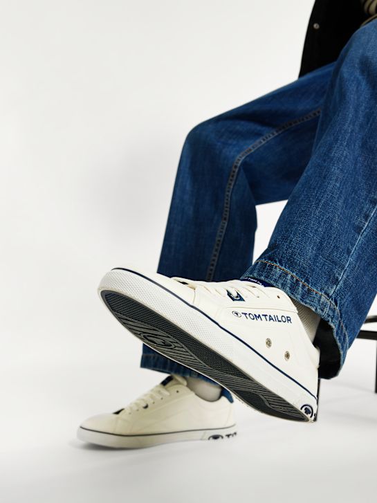 TOM TAILOR Sneaker Hvid 4703 8