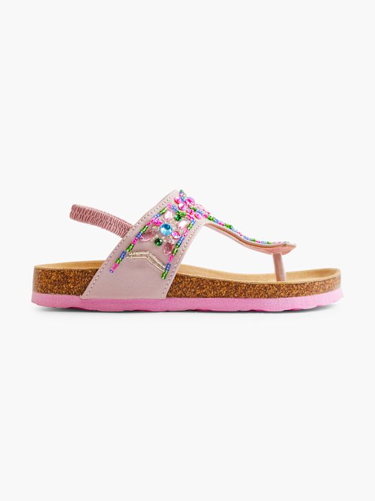 Graceland Sandal med tå-split Pink 1942 1