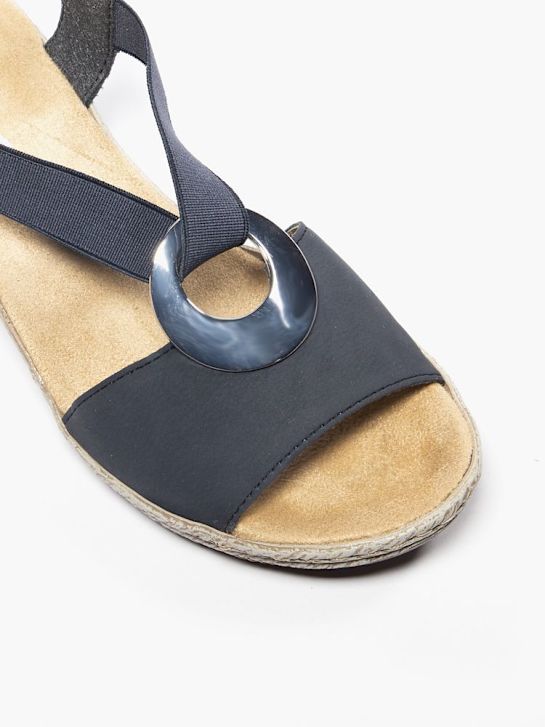 Rieker Heeled sandal Blue 89011 2