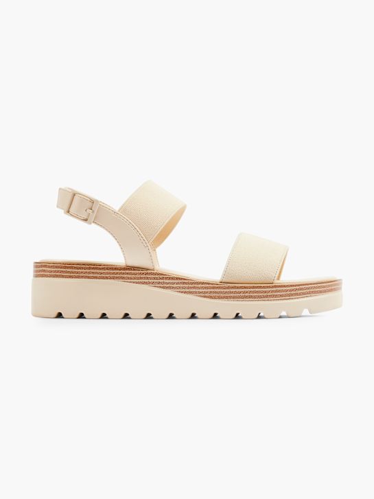 Graceland Sandale Beige 9445 1