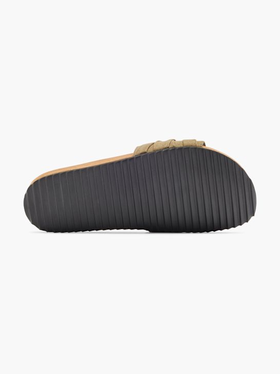 Graceland Slip-in sandal Khaki 13061 4