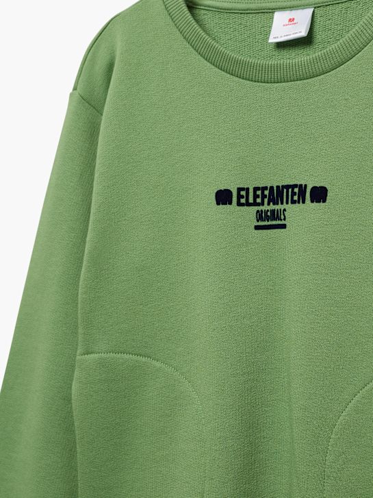 elefanten Mikina Zelená 2872 4