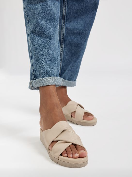 5th Avenue Slip-in sandal Beige 1203 5