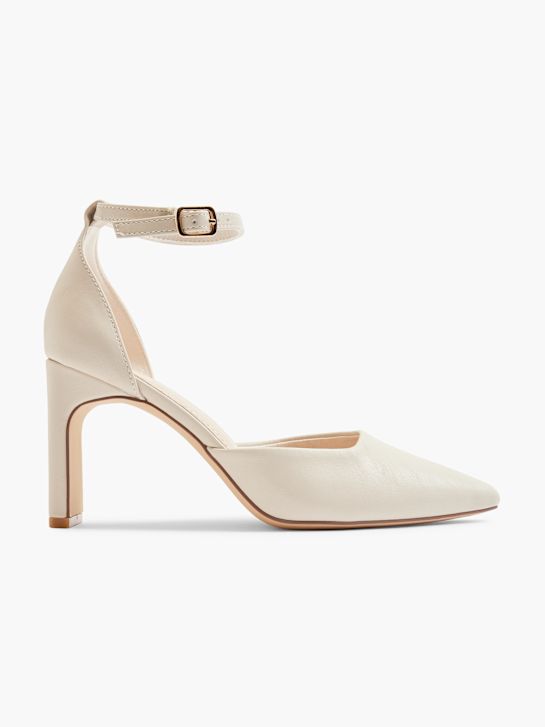 Claudia Ghizzani Spangenpumps Creme 1206 1