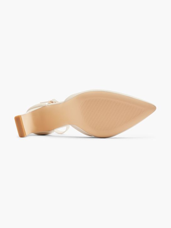 Claudia Ghizzani Spangenpumps Creme 1206 4