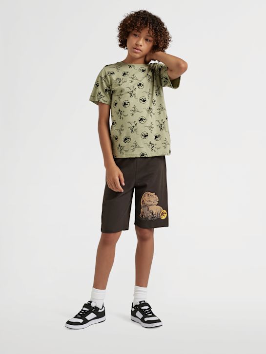 Jurassic World Tee-shirt Vert 14226 5