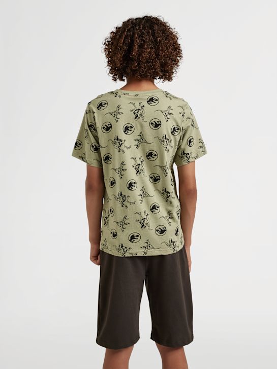 Jurassic World Tee-shirt Vert 14226 6