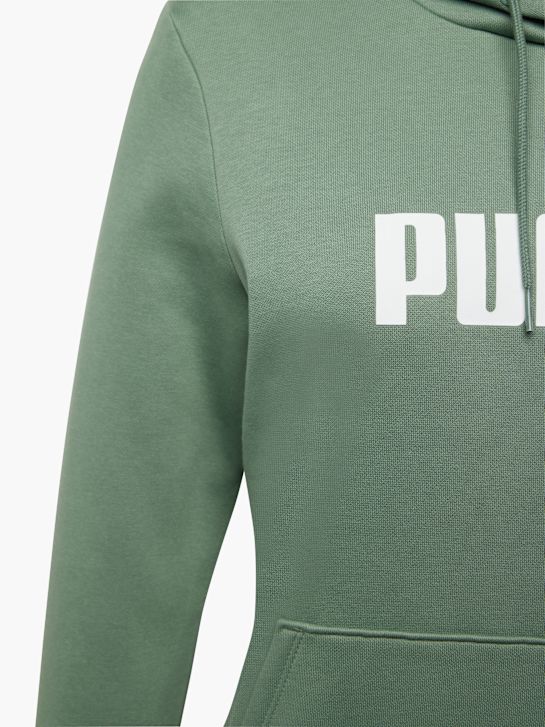 PUMA Džemperis su gobtuvu Žalia 3844 4