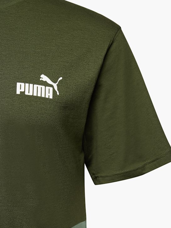 PUMA T-Shirt Grün 4751 3