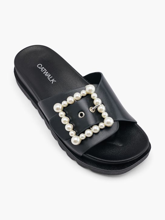 Catwalk Ciabatta bassa Nero 54436 2