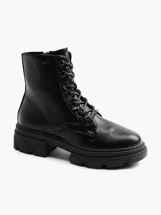Bullboxer Schnürboots Schwarz DEICHMANN