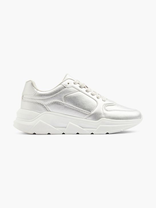 Graceland Sneaker Plata 19402 1