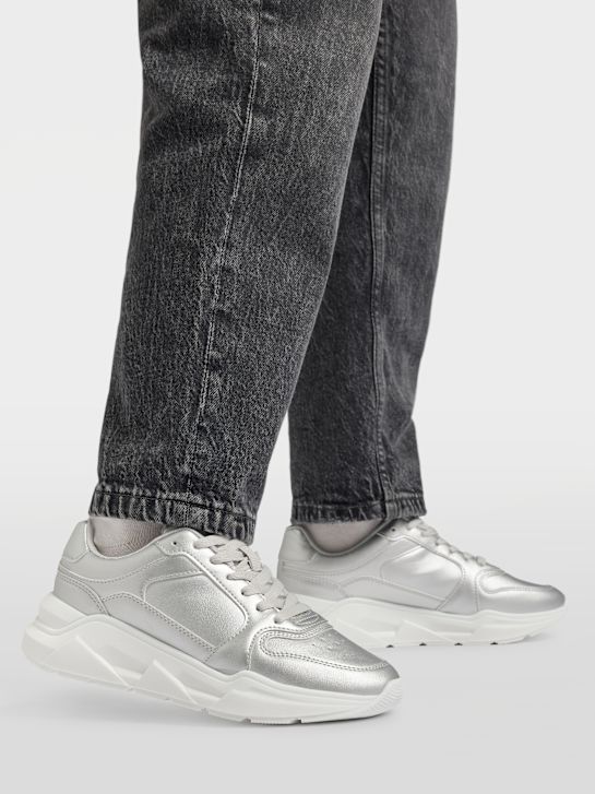 Graceland Sneaker Plata 19402 5
