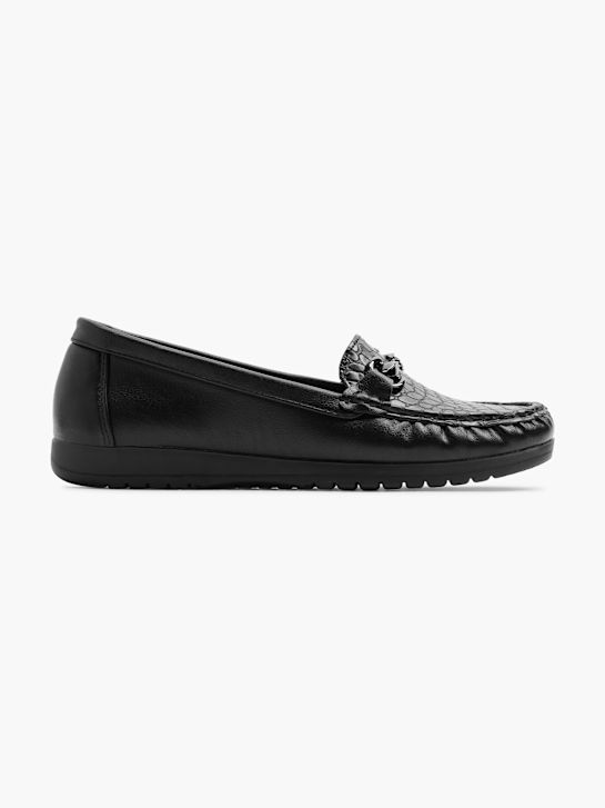 Easy Street Mocassim Preto 2919 1