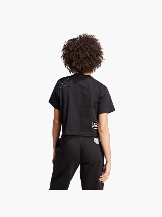 adidas T-Shirt Schwarz 6601 2