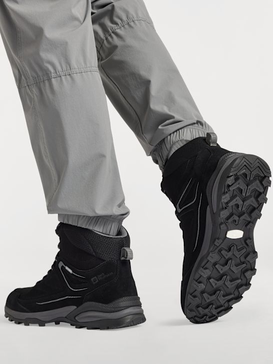 Jack Wolfskin Botki sznurowane Czarny 4782 6
