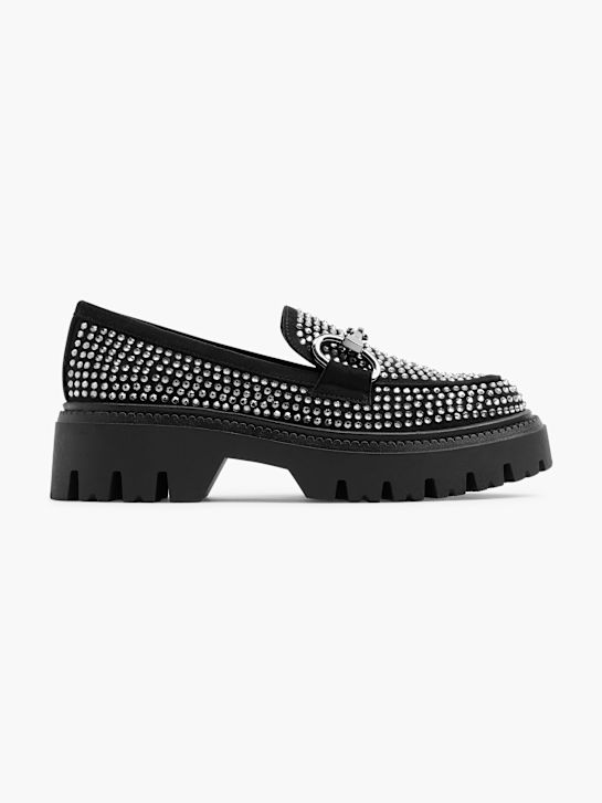 Catwalk Loaferi Negru 3889 1