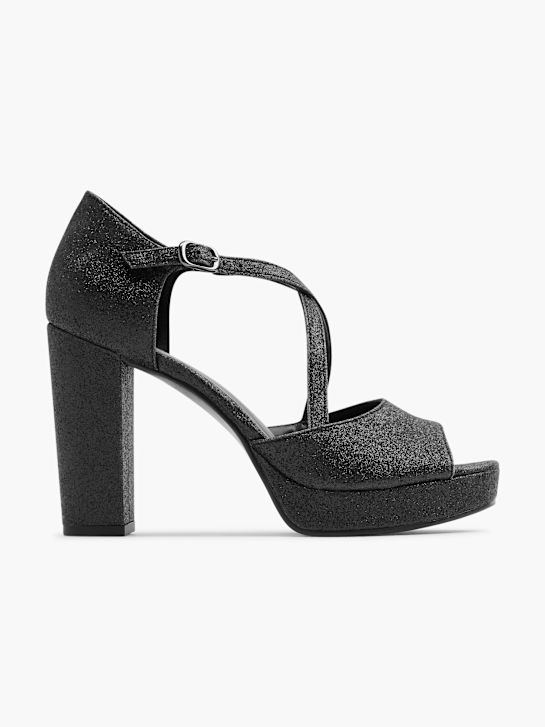 Catwalk Sandal Sort 18135 1