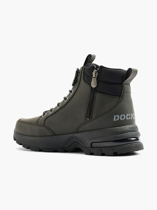 Dockers Bottes à lacets Noir 23421 3
